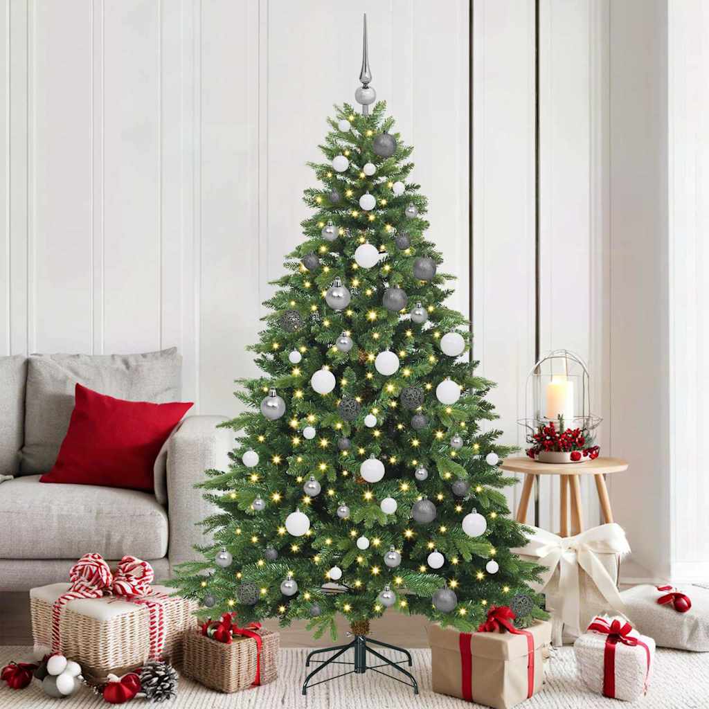 Artificial Christmas Tree with Stand Green 70.87 in PE and PVC