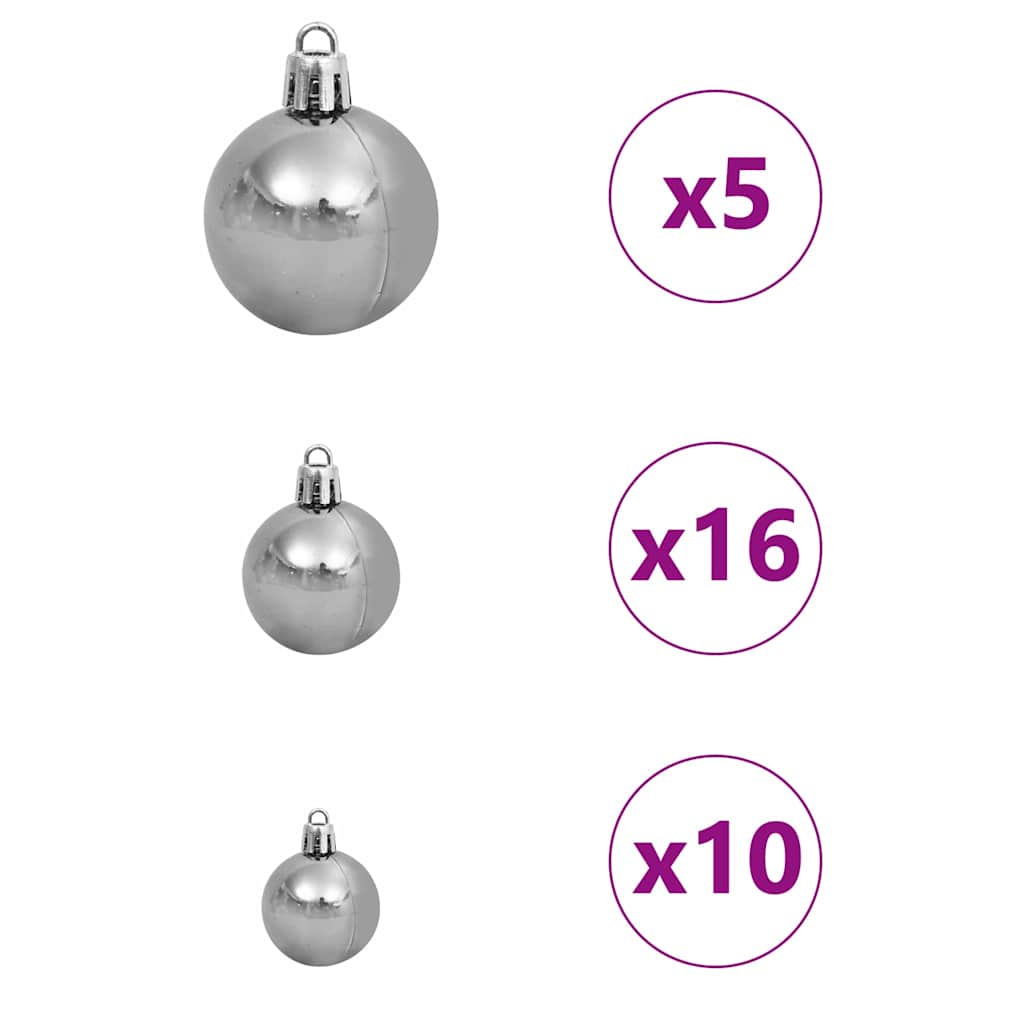 Artificial Christmas Tree with Stand Green 70.87 in PE and PVC