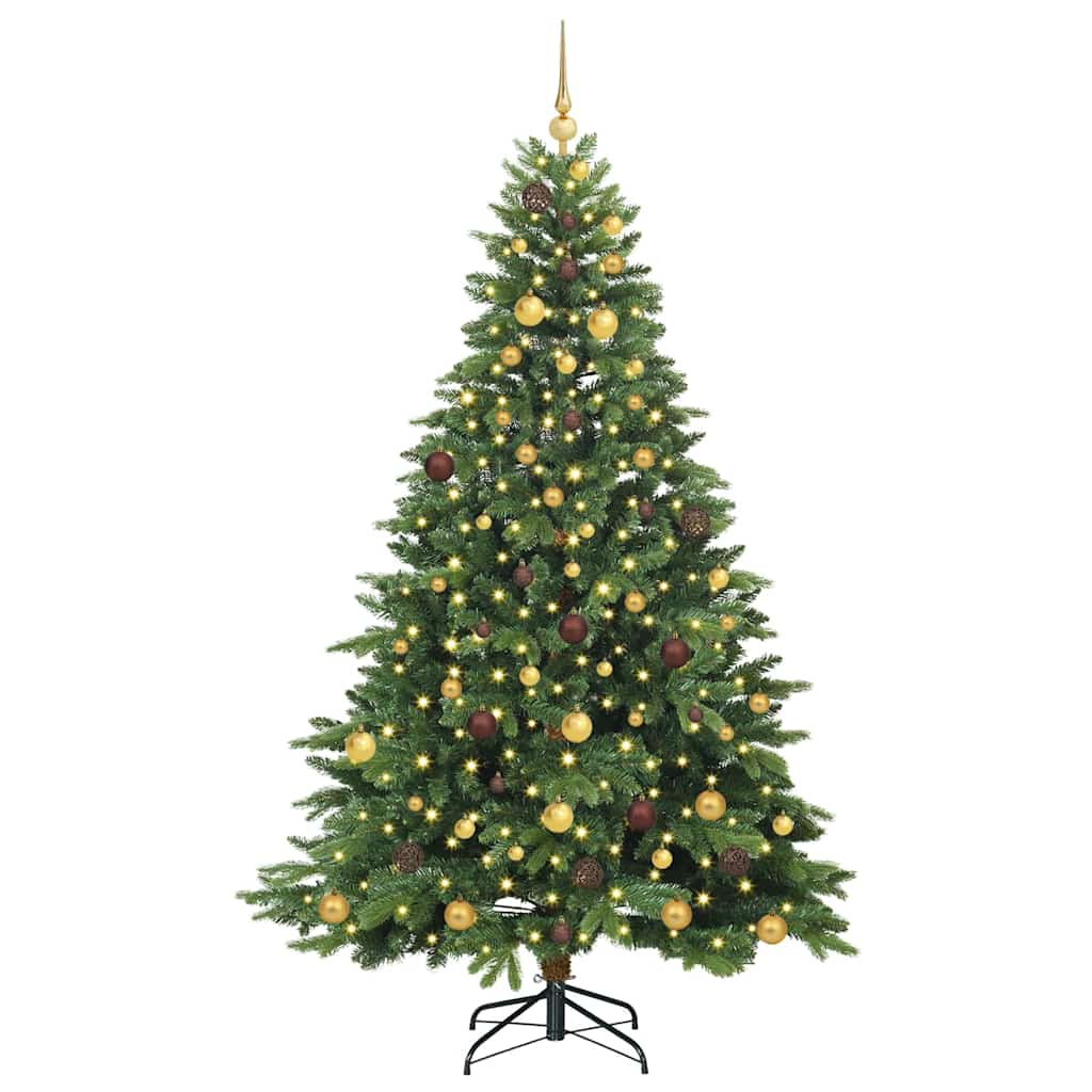 Artificial Christmas Tree with Stand Green 82.68 in PE and PVC