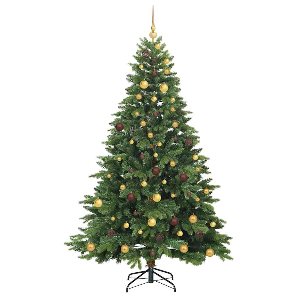 Artificial Christmas Tree with Stand Green 82.68 in PE and PVC