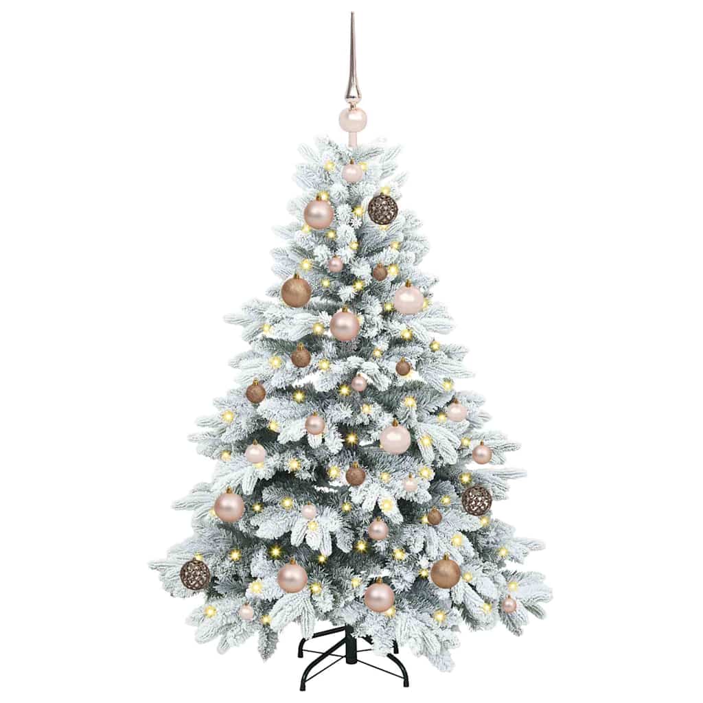 Artificial Christmas Tree with Stand White 47.24 in PE and PVC