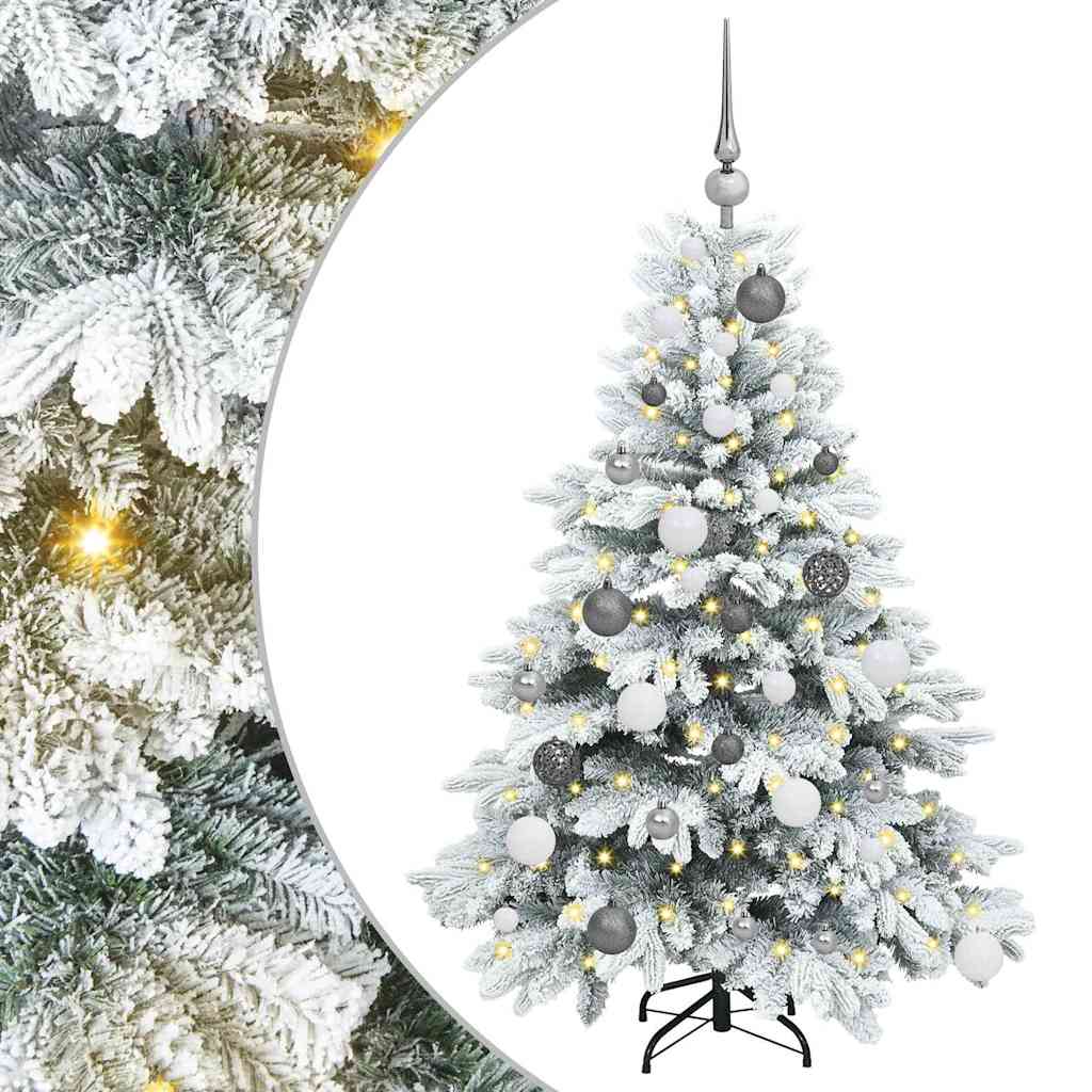 Artificial Christmas Tree with Stand White 47.24 in PE and PVC