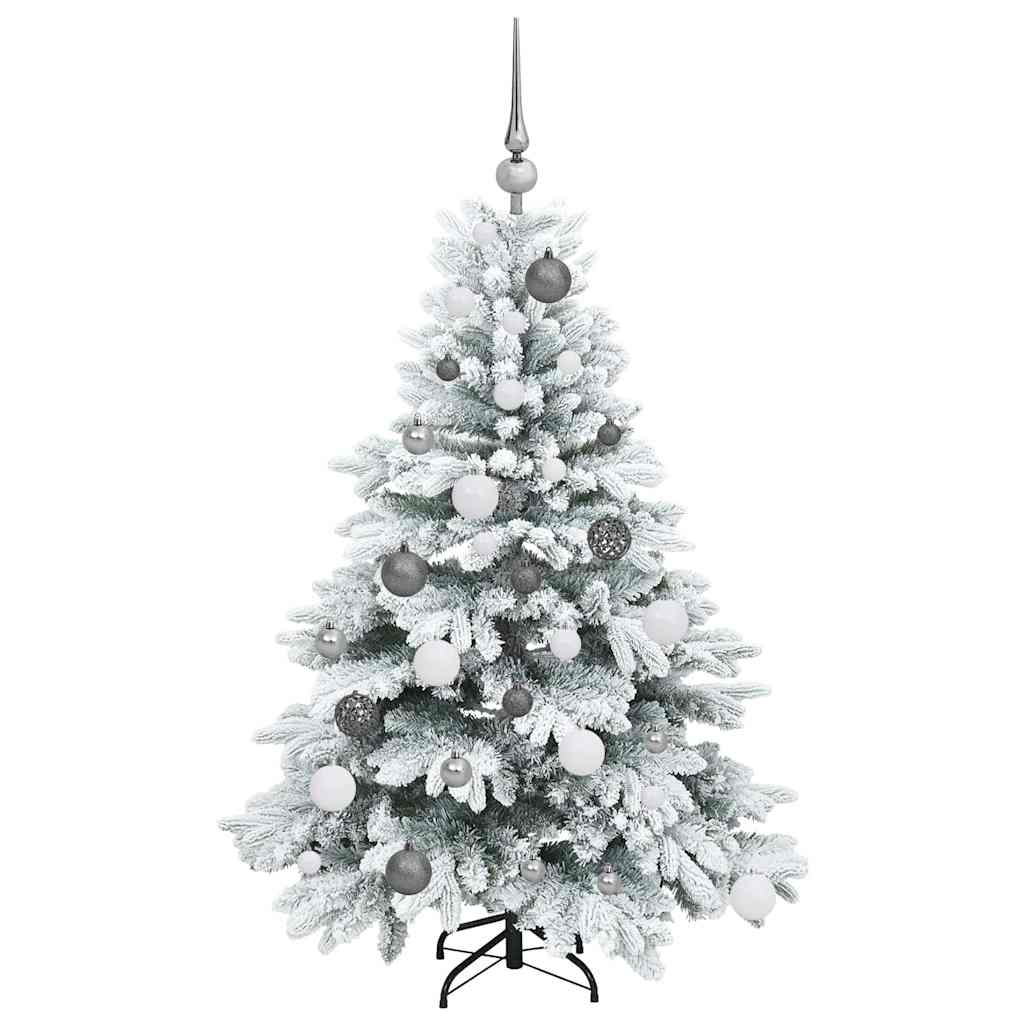 Artificial Christmas Tree with Stand White 47.24 in PE and PVC