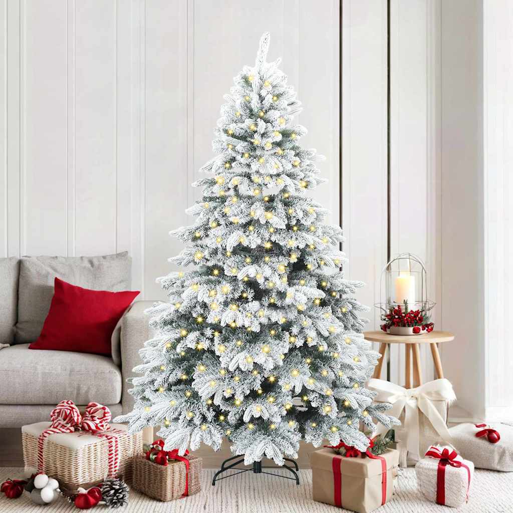 Artificial Christmas Tree with Stand White 70.87 in PE and PVC