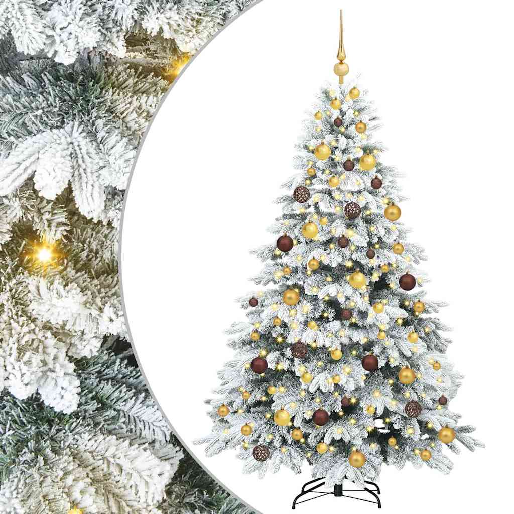 Artificial Christmas Tree with Stand White 70.87 in PE and PVC