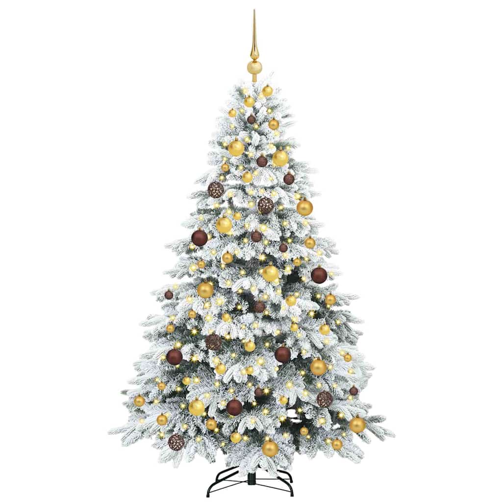 Artificial Christmas Tree with Stand White 70.87 in PE and PVC