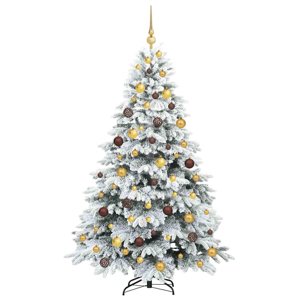 Artificial Christmas Tree with Stand White 70.87 in PE and PVC