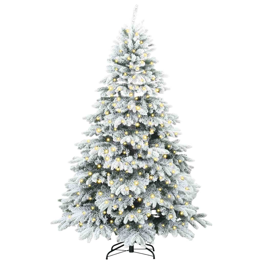 Artificial Christmas Tree with Stand White 82.68 in PE and PVC