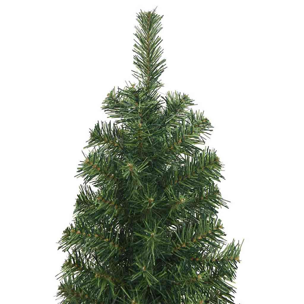 Artificial Christmas Tree with 300 LEDs Green 94.49 in