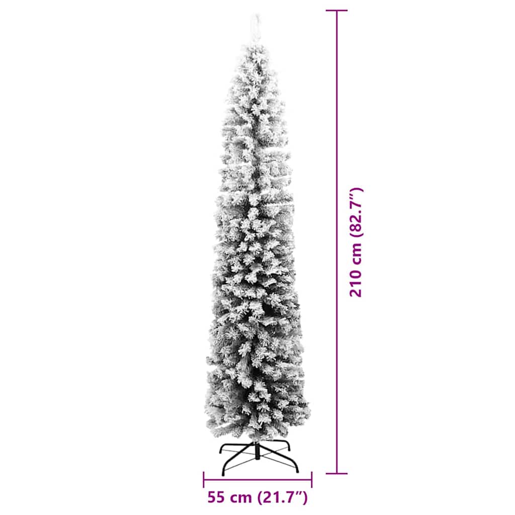 Artificial Christmas Tree with 300 LEDs Green 82.68 in