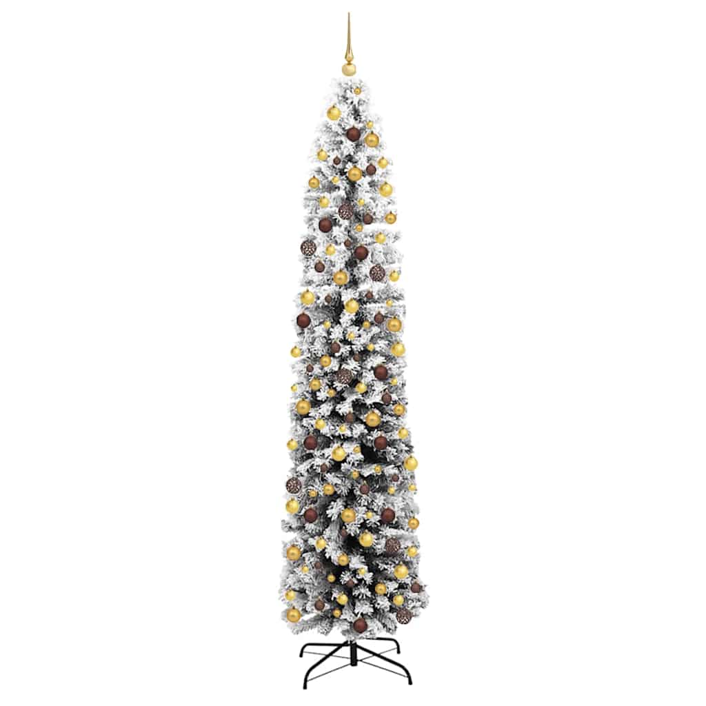 Artificial Christmas Tree with 300 LEDs Green 94.49 in