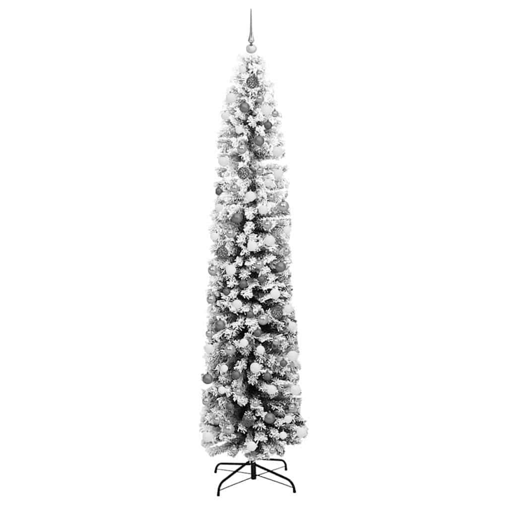 Artificial Christmas Tree with 300 LEDs Green 94.49 in