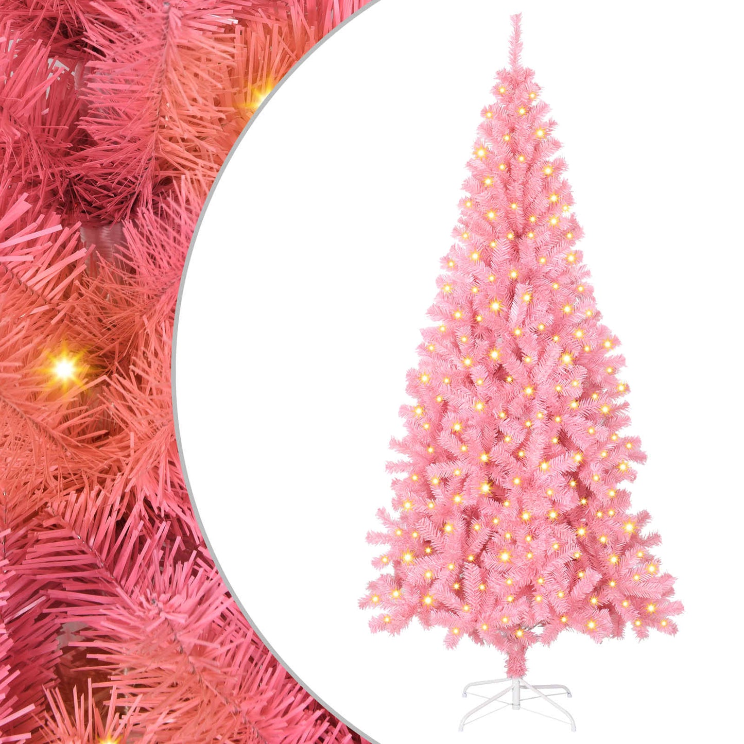 Christmas Tree Pink 70.9" PVC