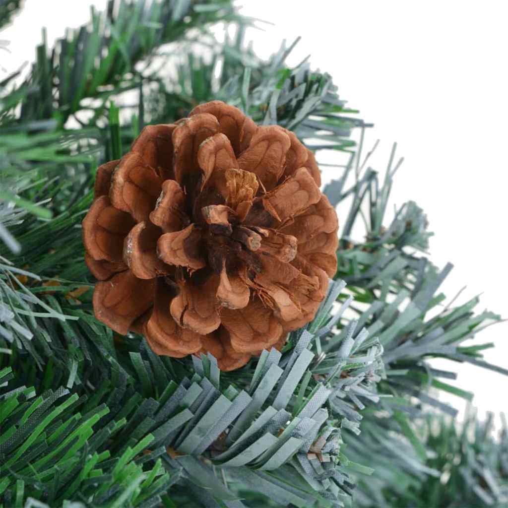 Artificial Christmas Tree Green 70.87 in PVC and Steel