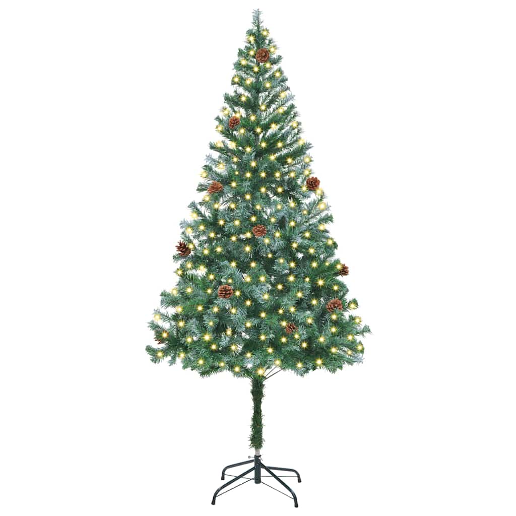 Artificial Christmas Tree Green 70.87 in PVC and Steel