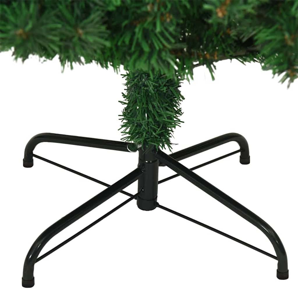 Artificial Christmas Tree with 300 LEDs Green 70.87 in