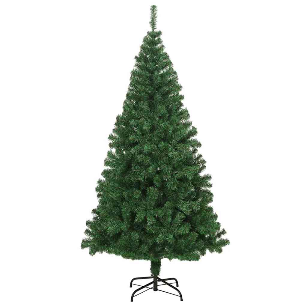 Artificial Christmas Tree with 300 LEDs Green 70.87 in